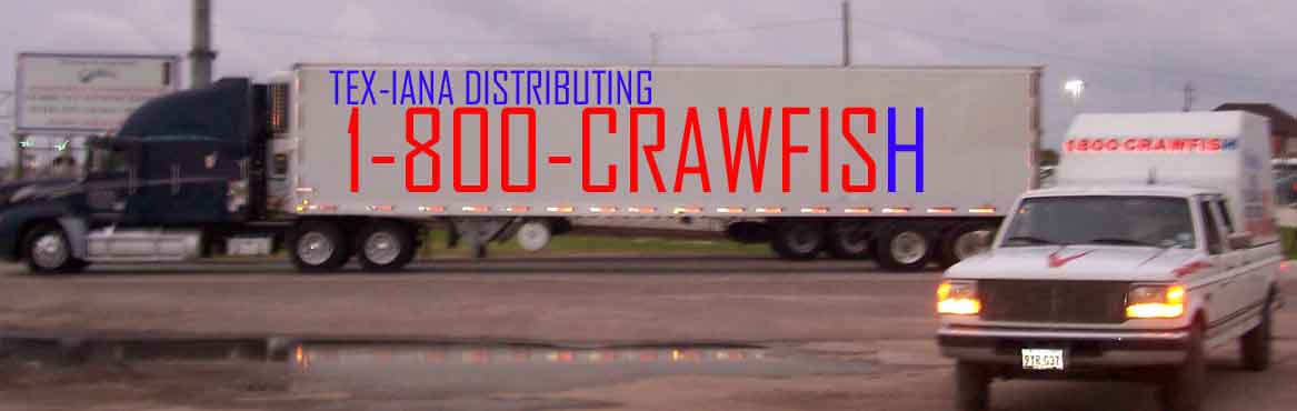 hell of a truck load of live crawfish